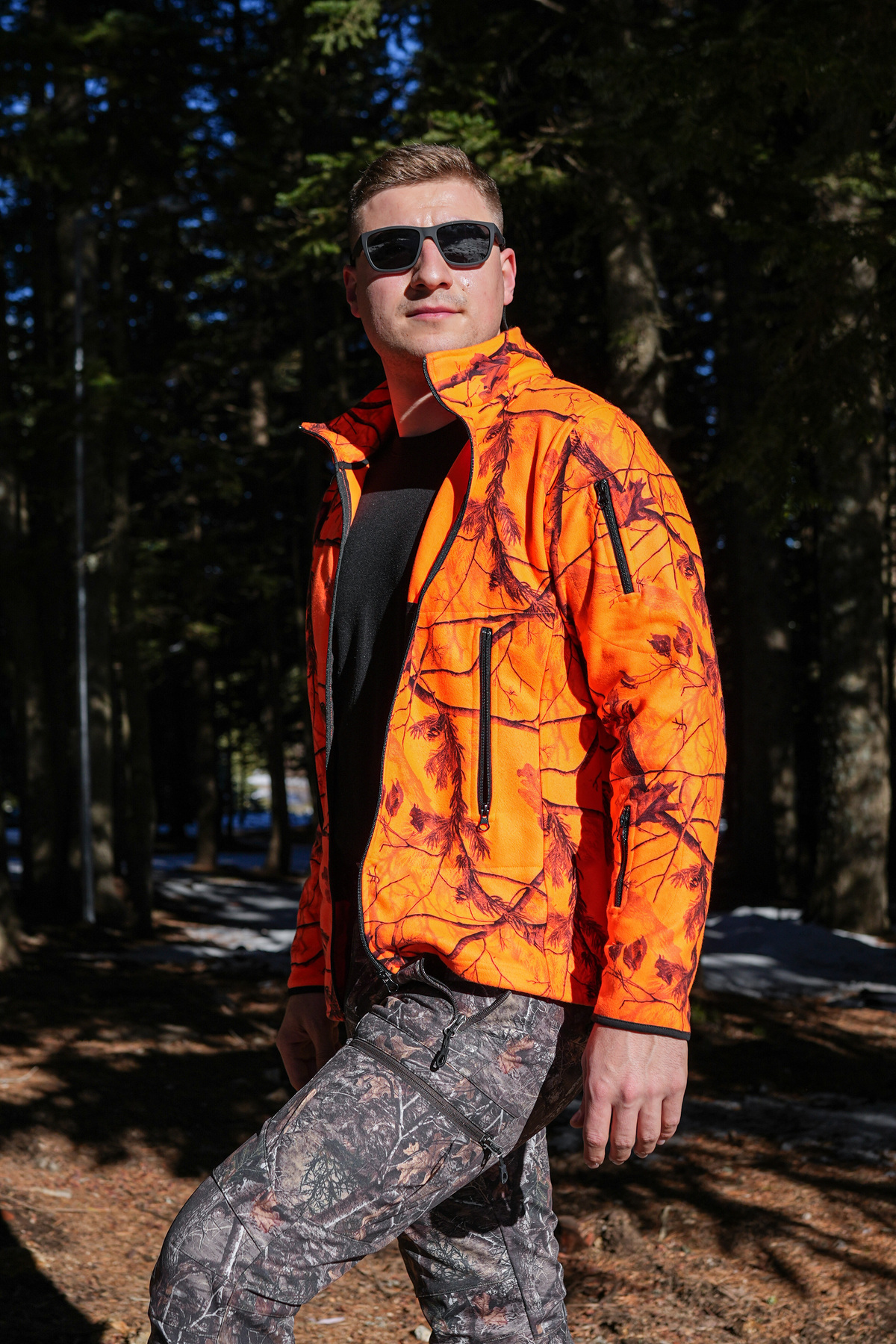 FazAv Avcı Poları Orman Desenli Turuncu - Fiyatı, Yorumları