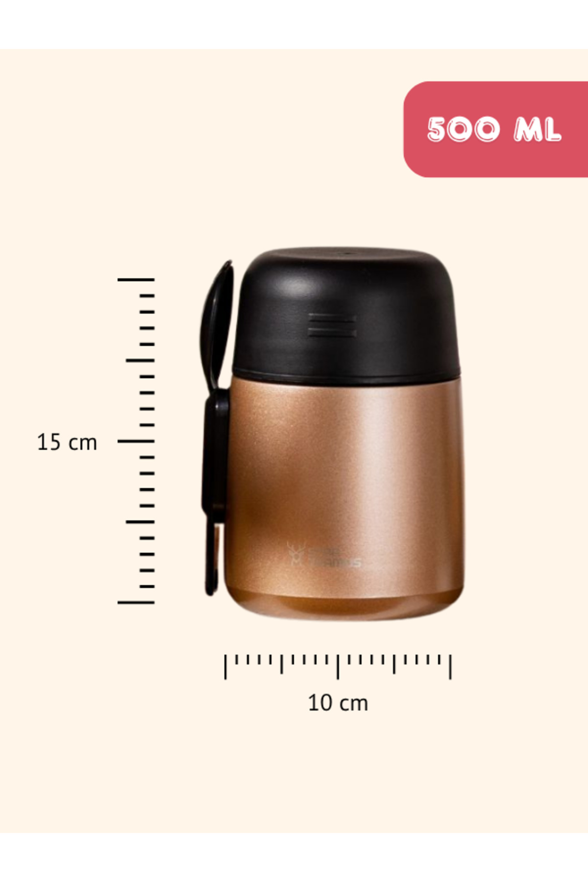 ATA HOME Yemek & Mama Termosu 500 ml - 8 Saat Sıcak, 12 Saat Soğuk 48 Saat Buz Tutma fotoğrafı 7 (önizleme)
