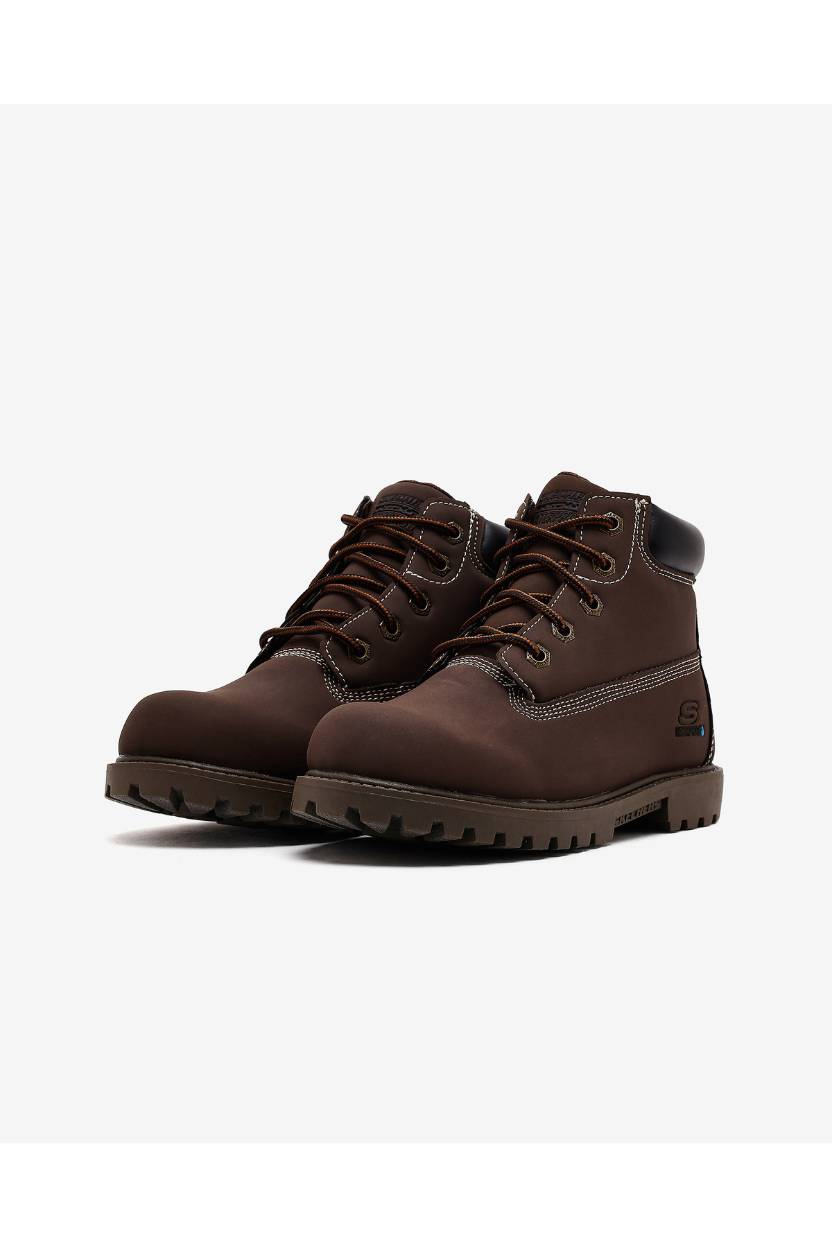 SKECHERS POWER REACH - HYDRO-TREAD Büyük Erkek Çocuk Kahverengi Bot 405655L DKBR görsel 3