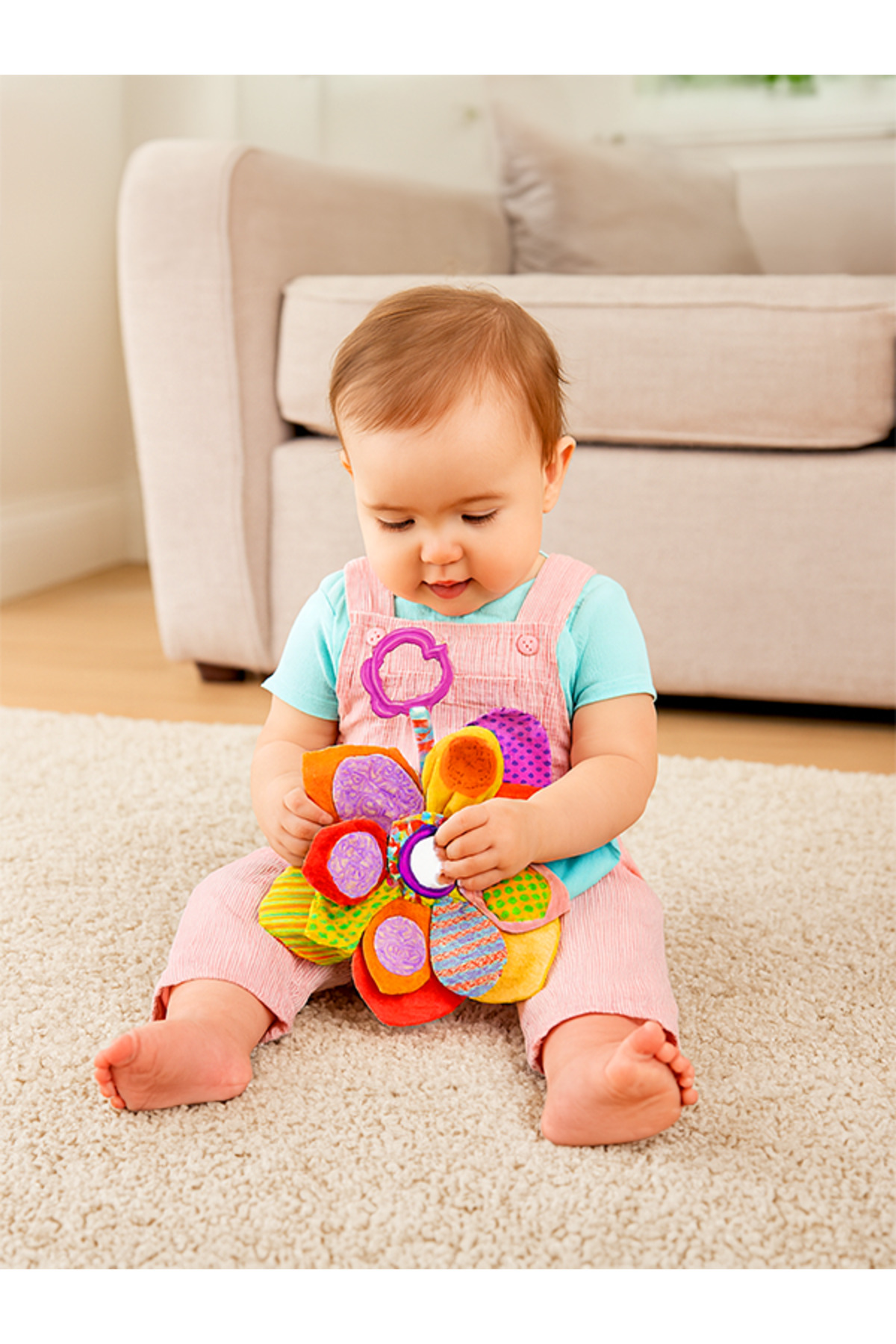 NO BRAND Renkli Çiçek Aktivite Oyuncak fotoğrafı 4 (önizleme)