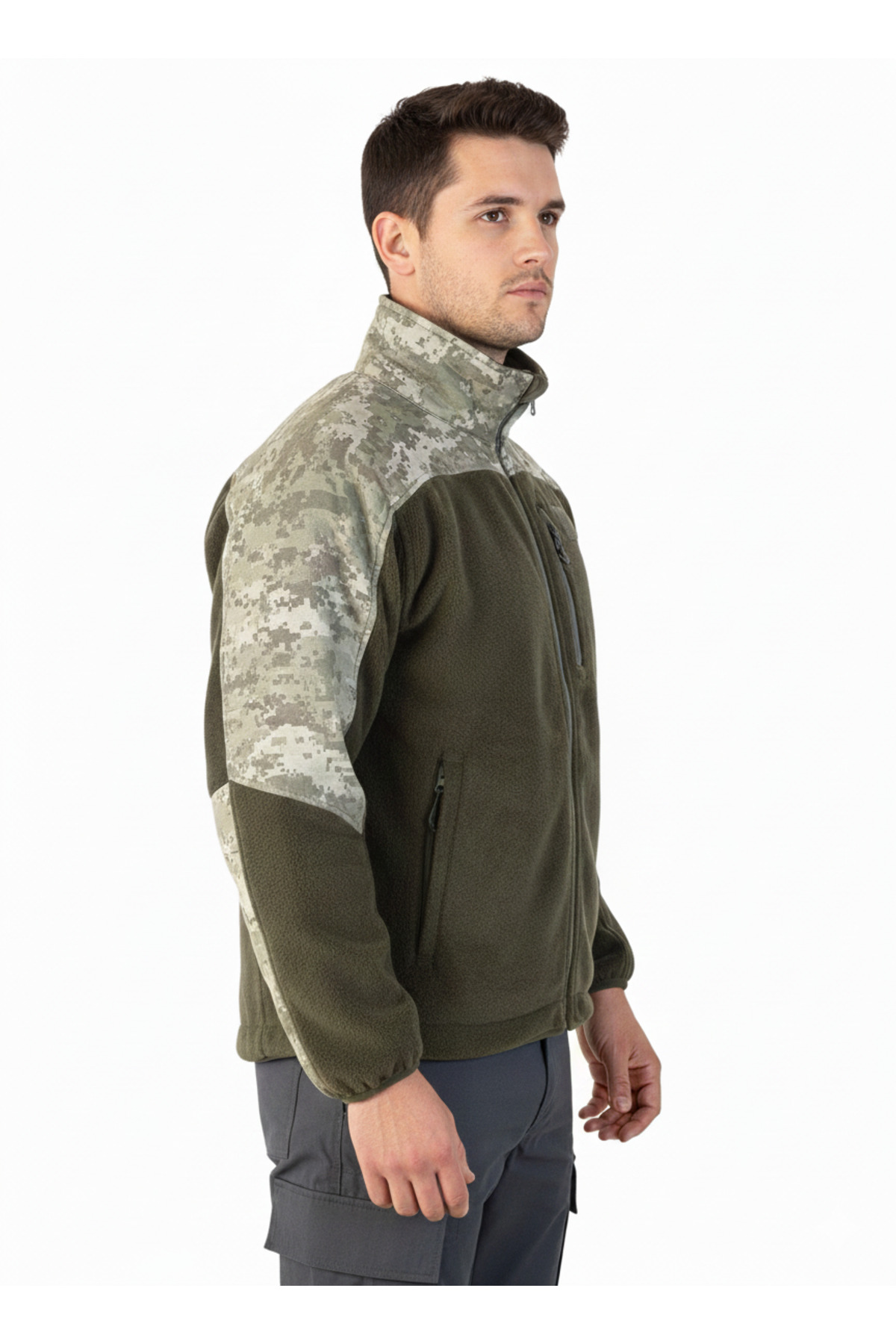 TAKTİK OUTDOOR KAMUFLAJ POLAR MONT — رنگارنگ TSKGARNİPOLARMONT — تصویر 6 از 8