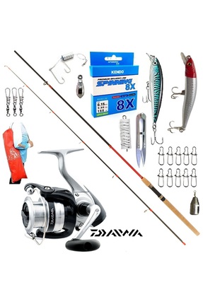 Oslo Remixon Red Zoom Karbon 270cm 10-35gr Daiwa Strikeforce 4000 BMaket Balı...