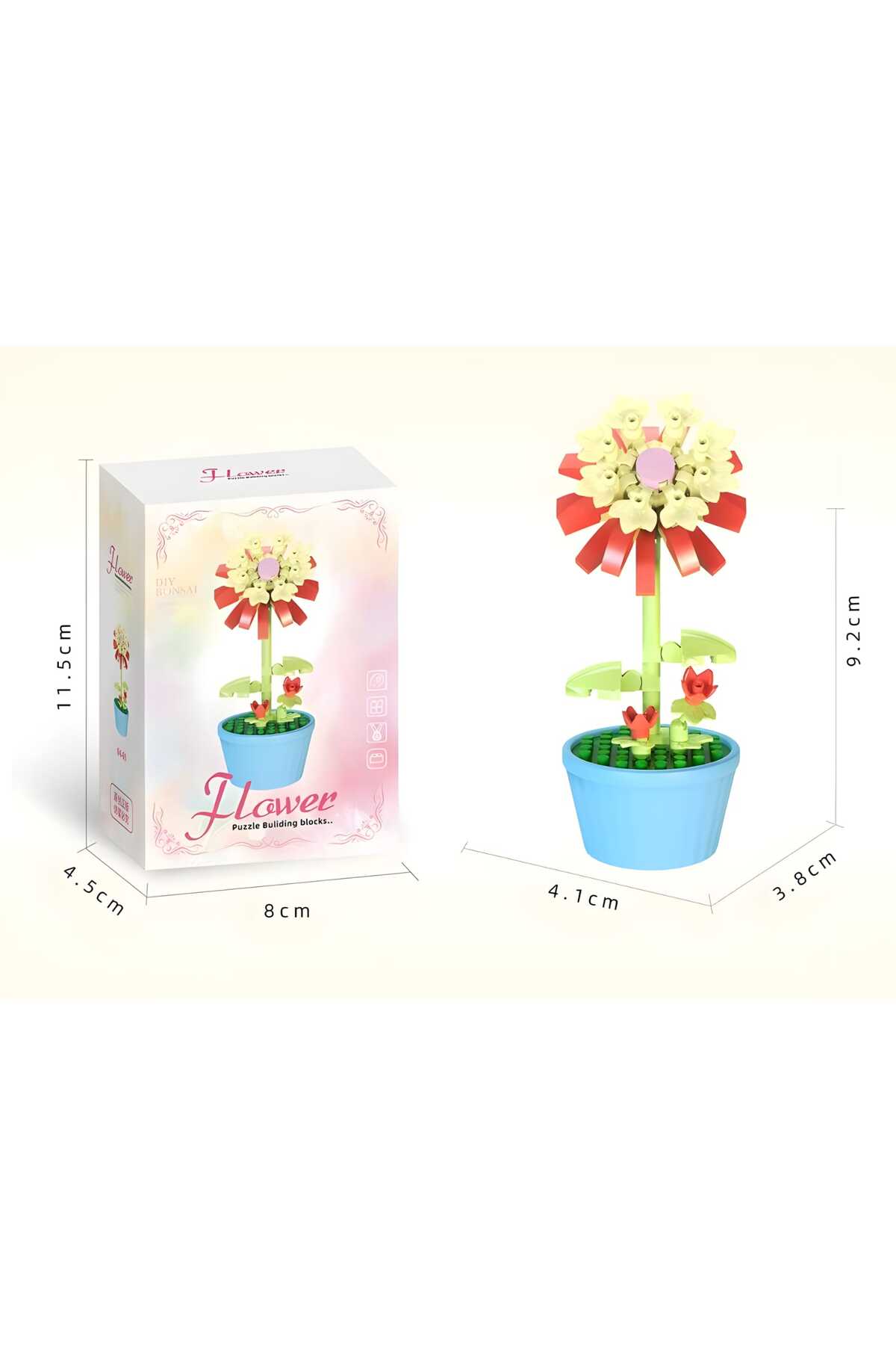 فیگور شخصیت مدل گل کبالت ایلی، اسباب‌بازی‌های ساختنی سه‌بعدی لگو، مدل دیزی