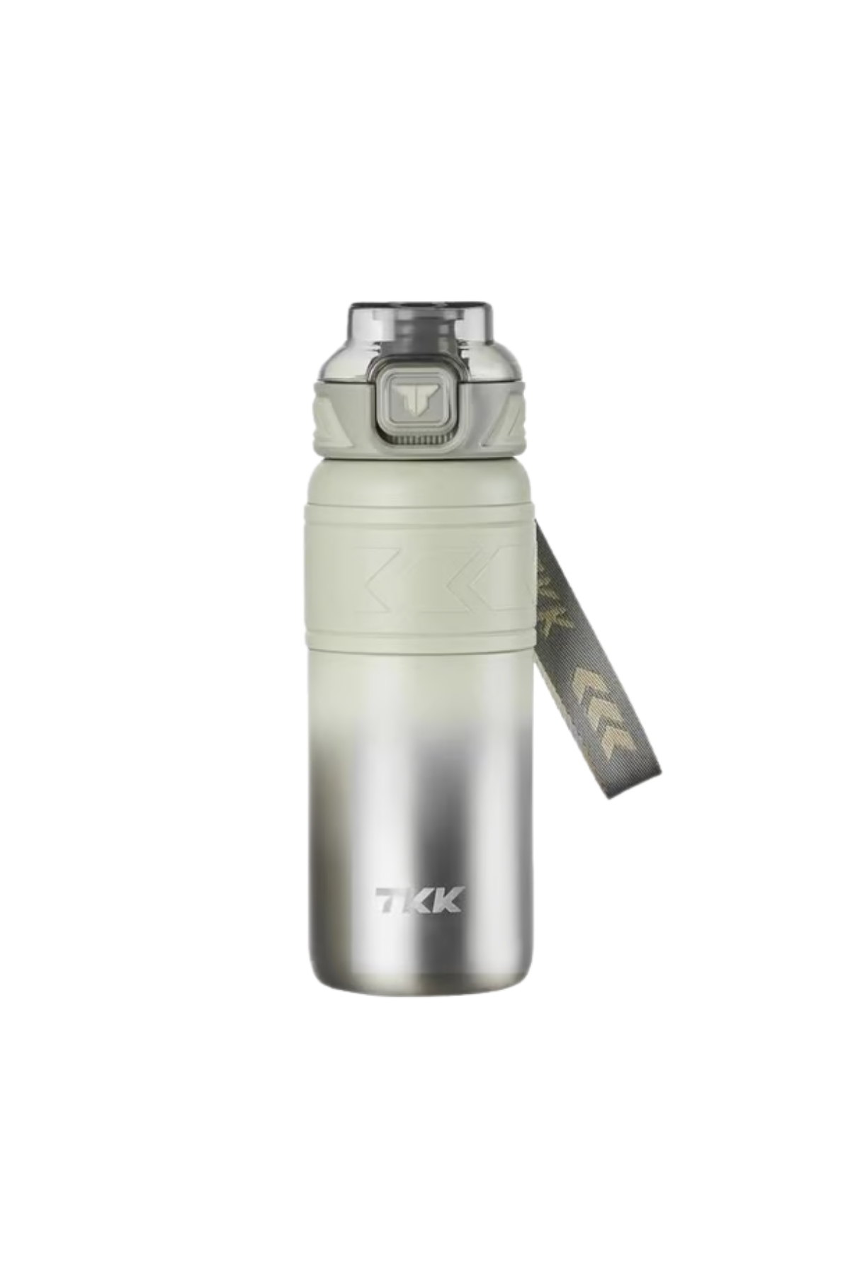 TKK New Collection 500ml Stainless Steel Thermos Flask with Pipette /Strawless Use Strap