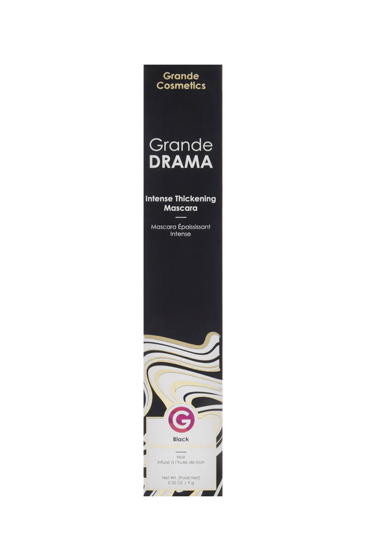 GrandeDRAMA Intense Thickening Mascara with Castor Oil Black 9 g — مشکی TYCBF984564B55EF72C445300 — تصویر 2 از 4