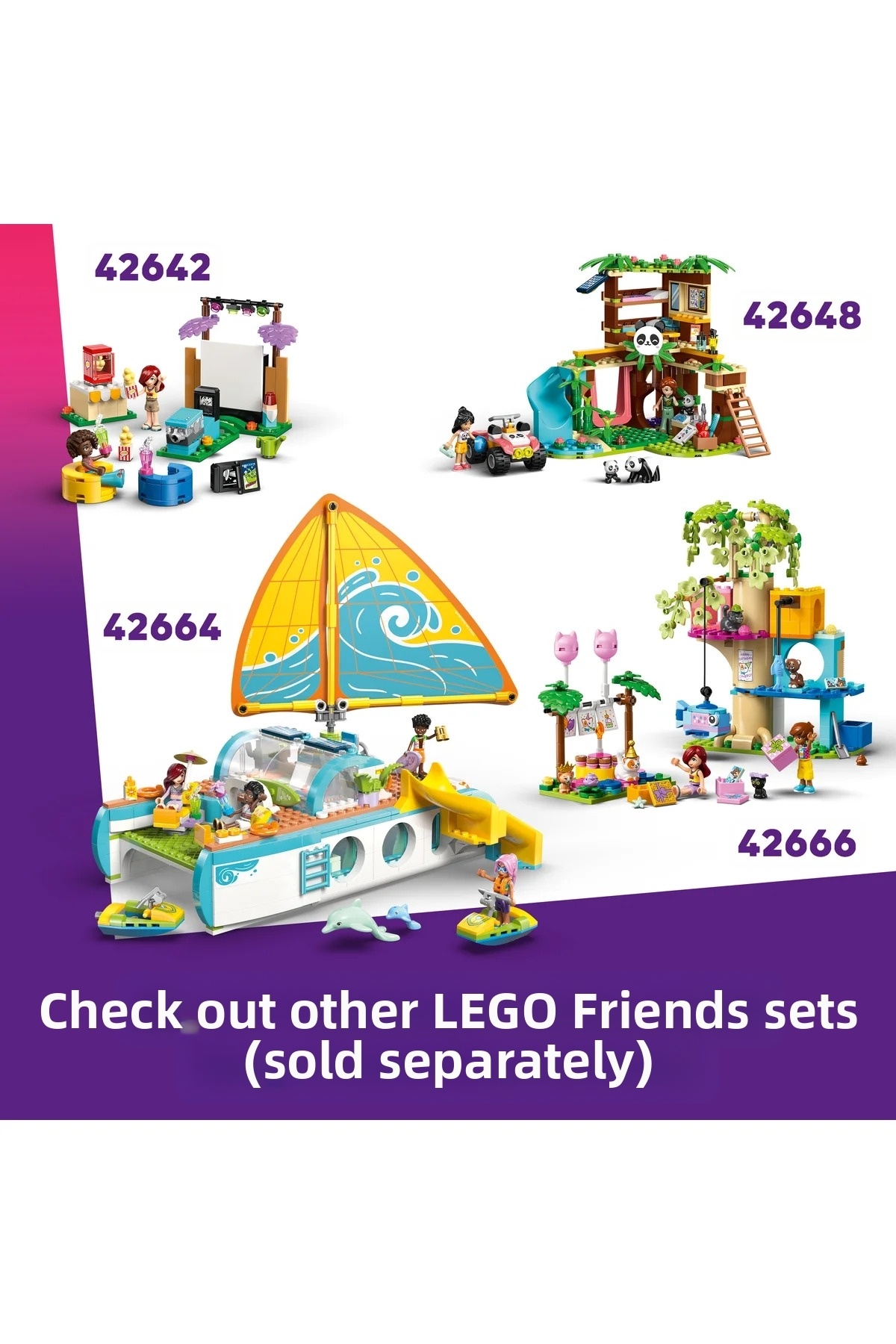 ® فروشگاه موسیقی فرندز و آپارتمان ۴۲۶۵۳ – مجموعه ساختنی اسباببازی خلاقانه برای کودکان ۷ سال به بالا (۴۸۳ قطعه)