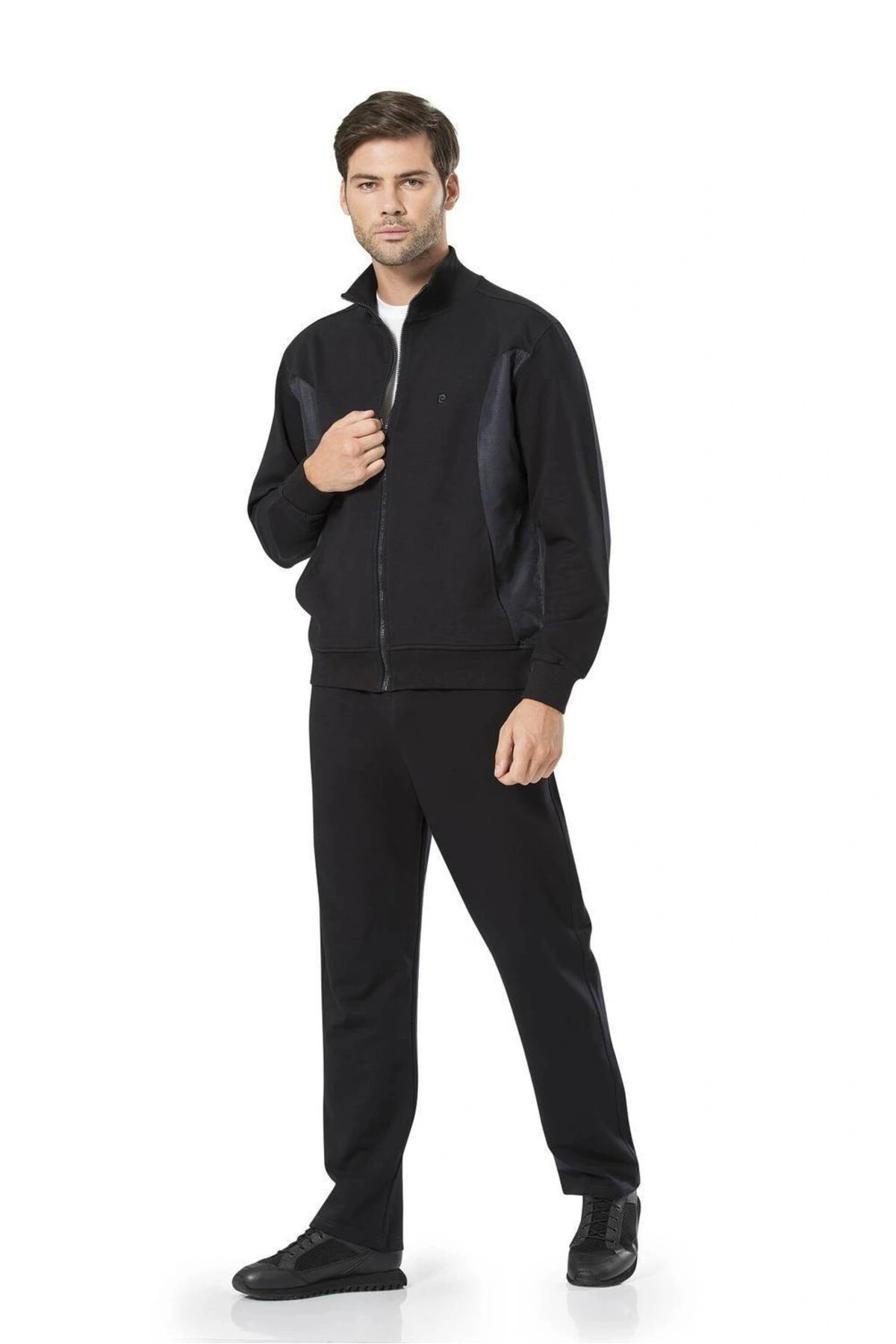 ست گرمکن ورزشی مردانه راسته فاق نرمال آستین بلند | پیر کاردین Pierre Cardin PIERRECARDIN-7000 - تصویر 4