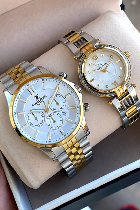 Daniel Klein %100 Orijinal Lüks Çelik Su Geçirmez 2 Yıl Garantili Sevgili Çif...