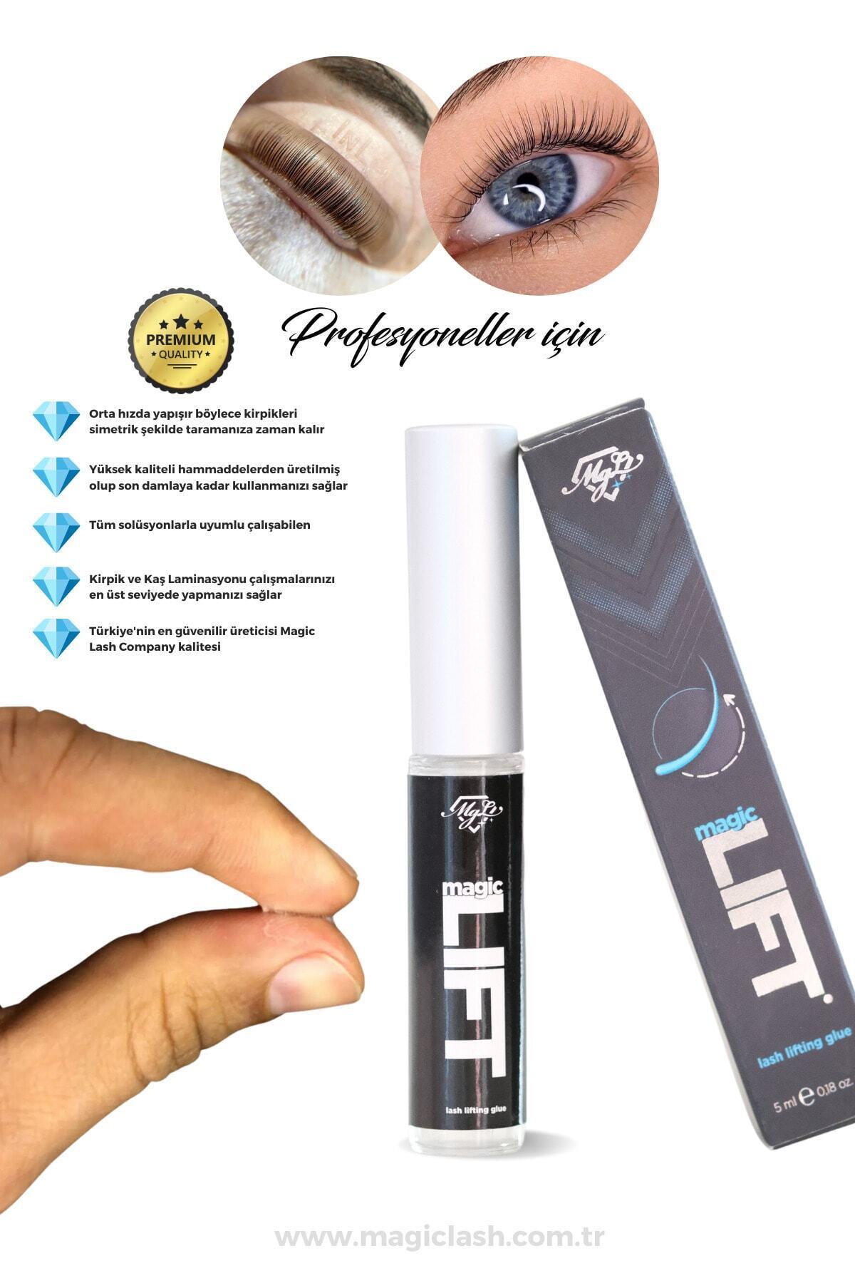5 Kutu Premium Güçlü Kaş & Kirpik Lifting Laminasyon Yapıştırıcı Magic Lift Made İn Korea — نارنجی 5adetlift — تصویر 6 از 8