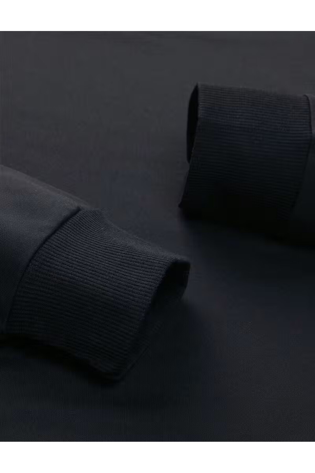 Hello Ayıcık Baskılı Unisex Kapüşonlu Eşofman Takımı — مشکی nedoseri33 — تصویر 4 از 8