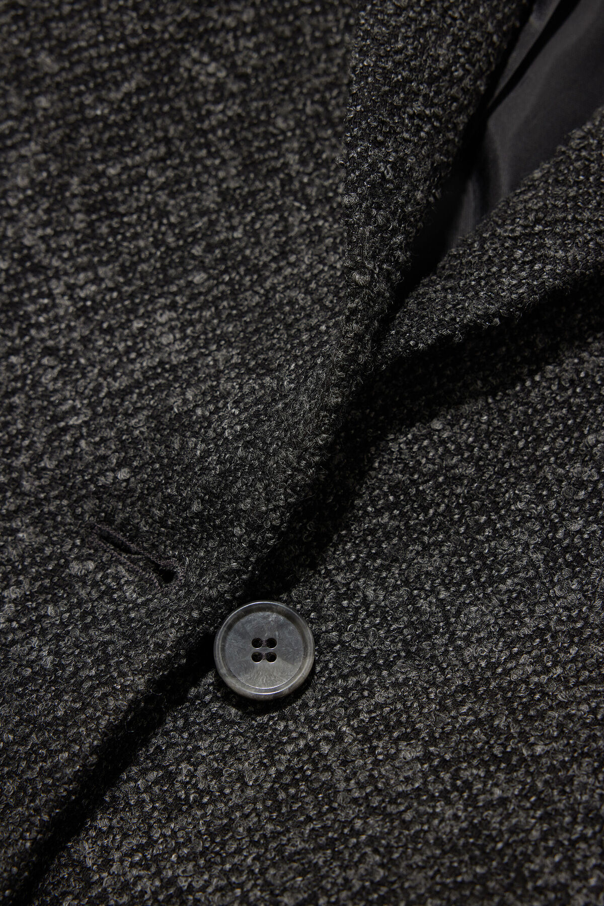 W Collection  ANTRASİT UZUN MANTO - Görsel 4