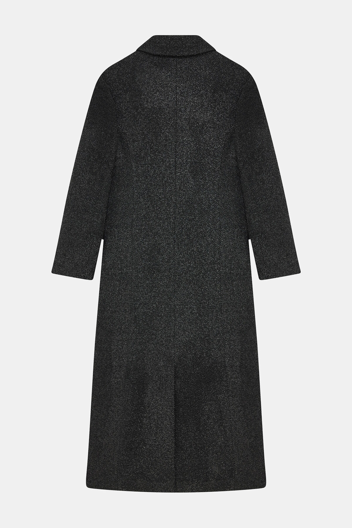 W Collection  ANTRASİT UZUN MANTO - Görsel 2