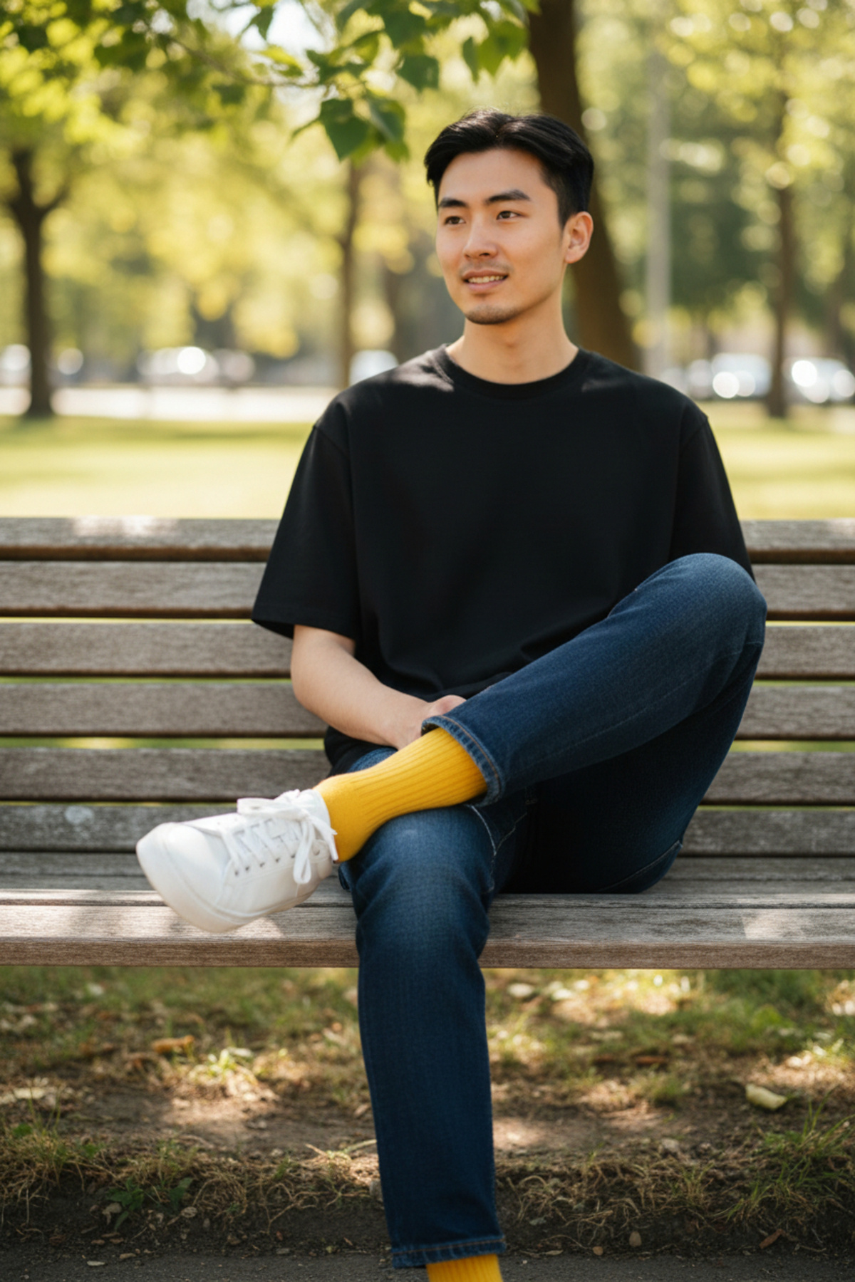 Esinti 6 Çift Unisex Renkli Pamuklu Tenis Çorabı Uzun Renkli Erkek Kadın Soket Çorap görsel 6