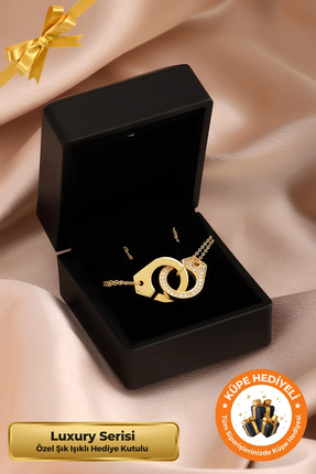 Lucente Jewellery Işıklı Hediye Kutulu 925 Ayar Gümüş Kaplama Sevgililer Günü...