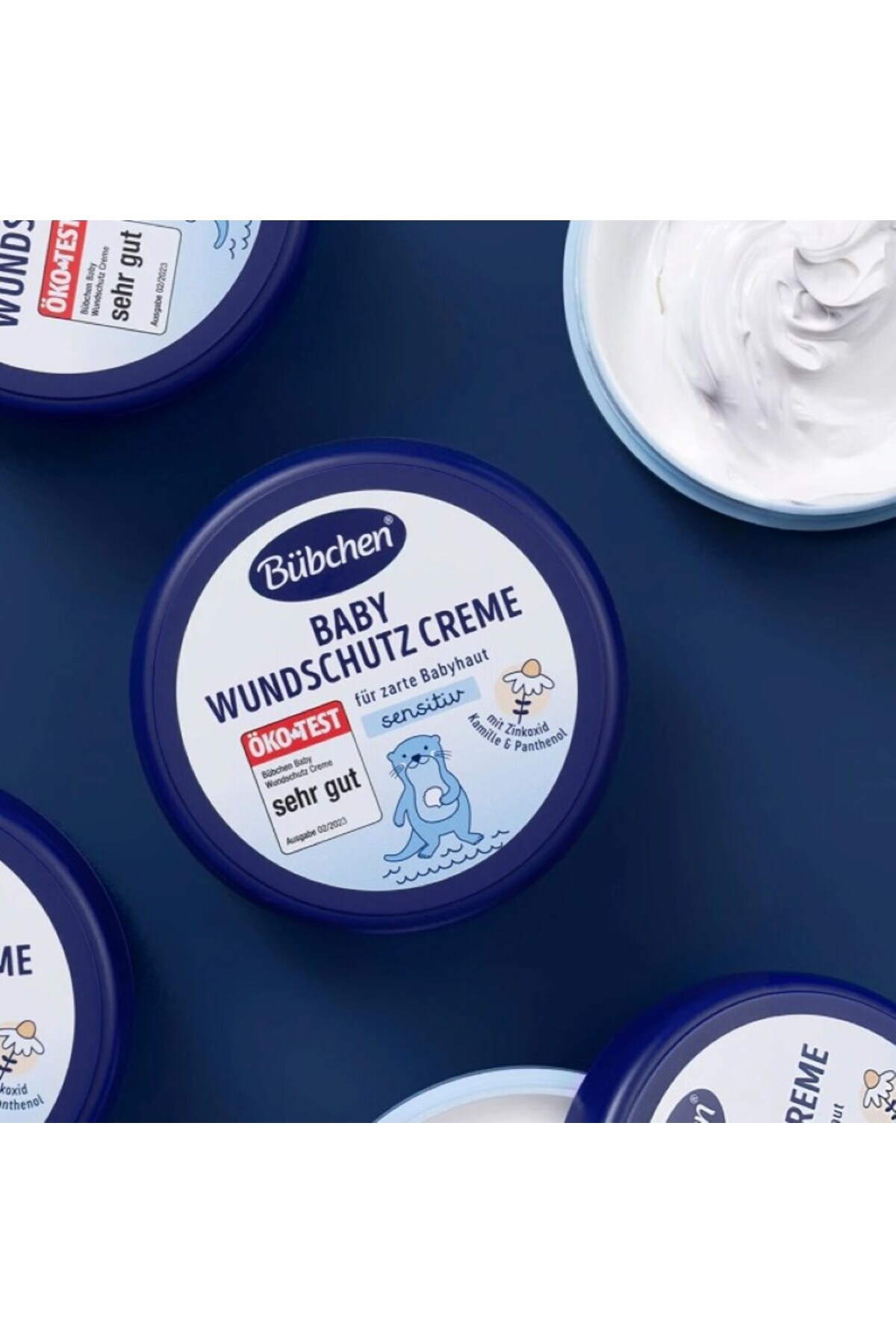 Bübchen Pişik Önleyici Bariyer Krem 150 Ml x 3 Adet - Baby Wundschutz Creme - Bebek Pişik Kremi fotoğrafı 4 (önizleme)