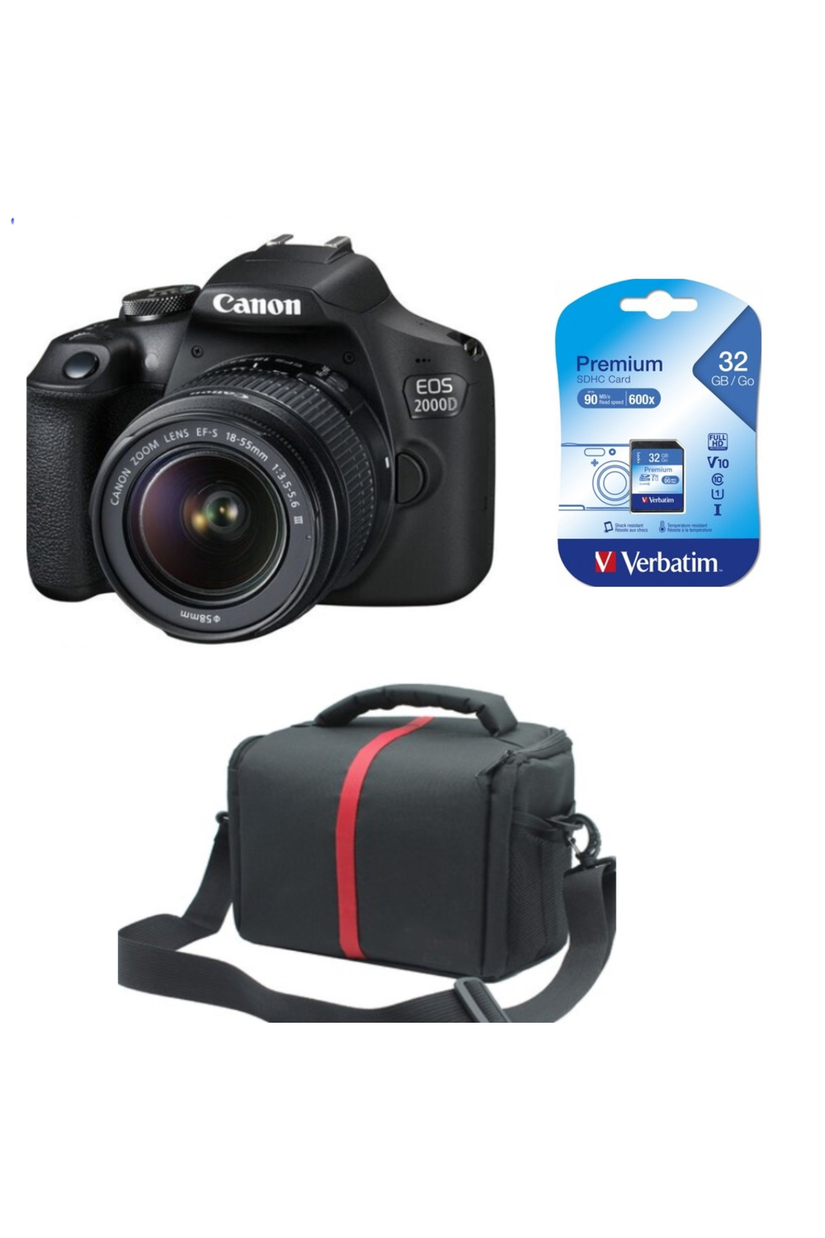 Canon EOS 2000D 18-55mm + ÇANTA + HAFIZA KARTI - Fiyatı, Yorumları