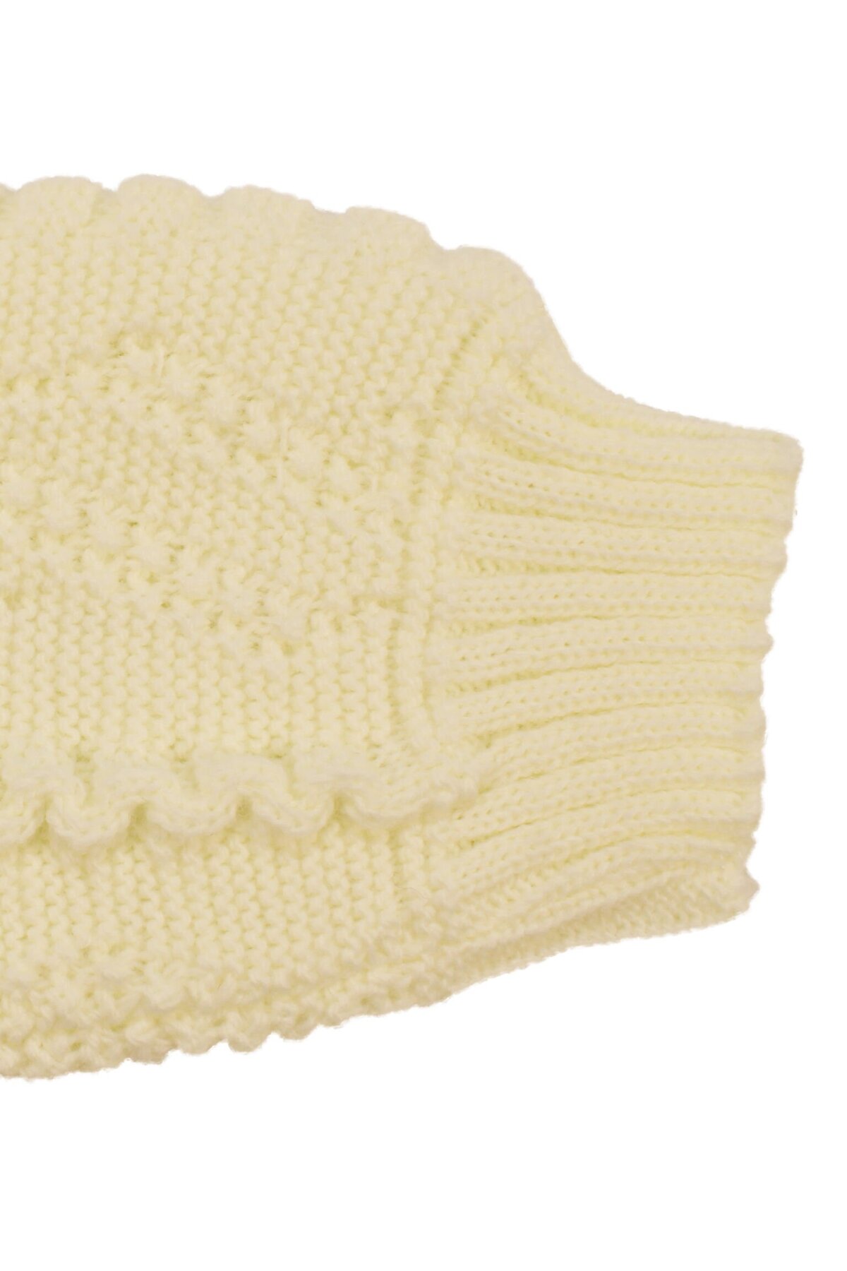 bebegen Krem 4 Parça Triko Bebek Takımı fotoğrafı 5 (önizleme)