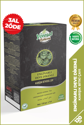 Yöresel Bahçem Enginarlı Deve Dikenli Karışık Bitkisel Çay (120g)