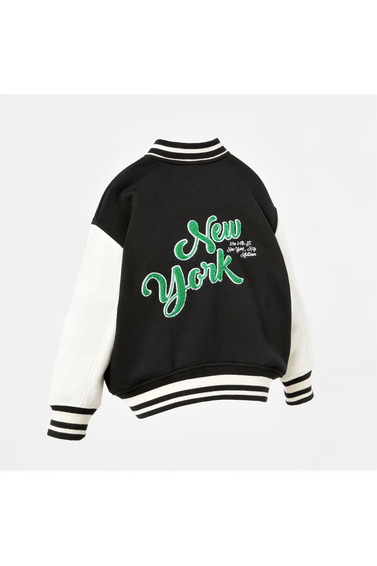 Haydallı Unisex Bomber Kolej Ceket fotoğrafı 3 (önizleme)