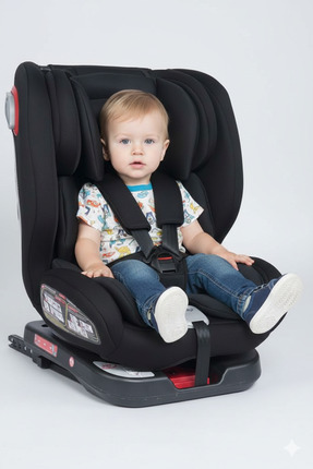 Tommybaby Oto Koltuk Creative 0-36 Kg 360 ° Dönebilen Isofix'li Çocuk Oto Kol...