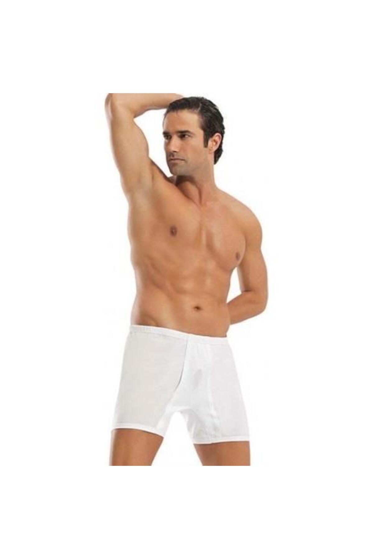 6 Adet 1350 %100 Pamuk Erkek Boxer - 2