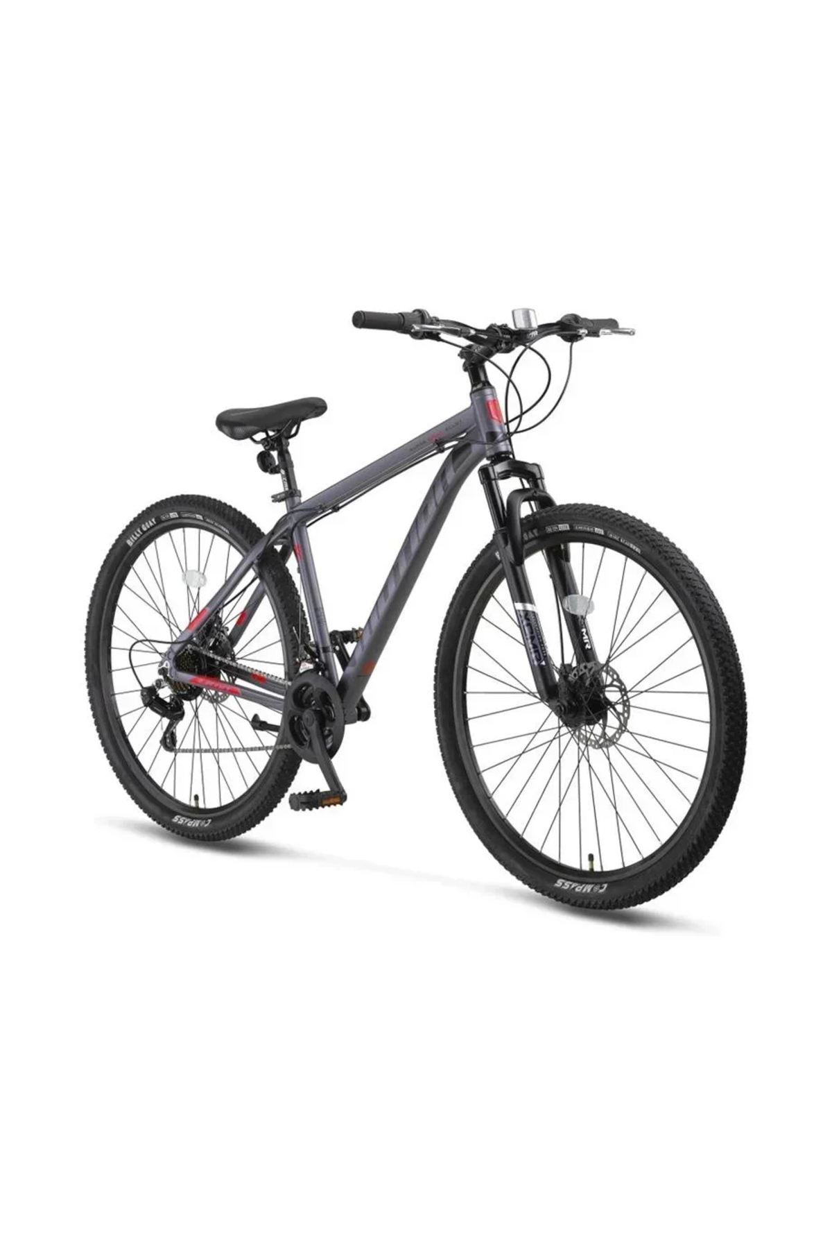 Ümit 2478 MOTION M-2D ERKEK DAĞ BİSİKLETİ 305H 24 JANT 21 VİTES SİYAH KIRMIZI