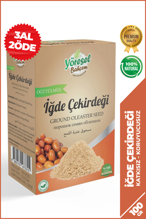 Yöresel Bahçem İğde Çekirdeği Tozu (100g)