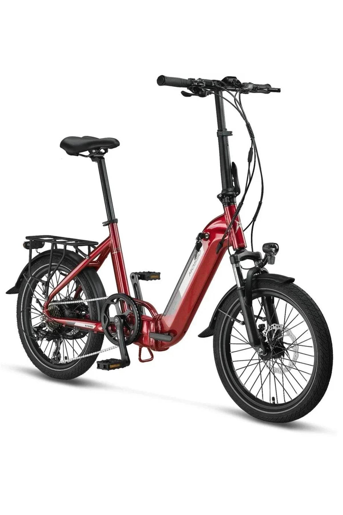 Mosso Kronos Elektri̇kli̇ Katlanir Bi̇si̇klet 390h Hyd 20 Jant 7 Vi̇tes Bordo