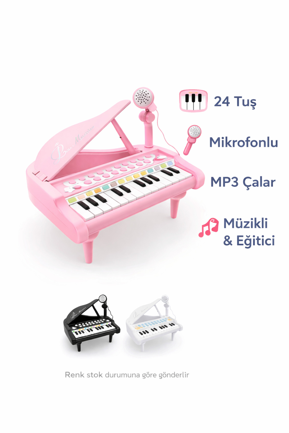 Genel Markalar Bao-1505a 31 Tuşlu Mini Piano Mp3 -vardem - Fiyatı
