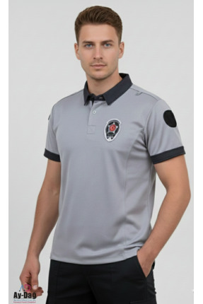 AYDAĞ Kamu Veya Özel Firma Güvenlik Kıyafetleri Dry Toch Kısa Kol Yazlık T-sh...
