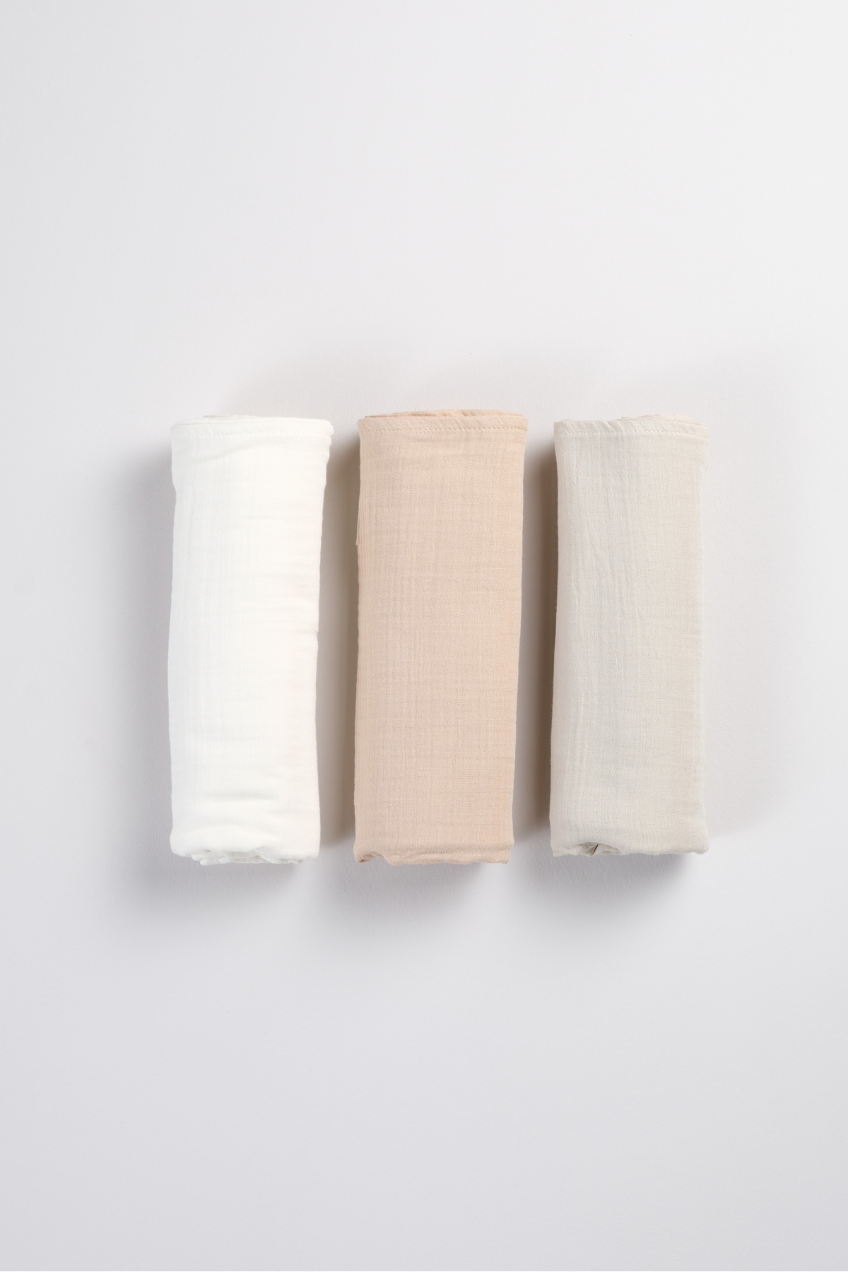 Bondberro 3 Adet Çok Amaçlı Müslin Örtü & Battaniye 2 Katlı %100 Pamuk Xl Boy 100 X 85 Cm fotoğrafı 3 (önizleme)