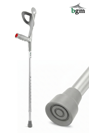 BGM Koltuk Değneği - Kanedyen Değnek- 1 Adet Gri Yüksek Kalite Ortopedik Yürü...