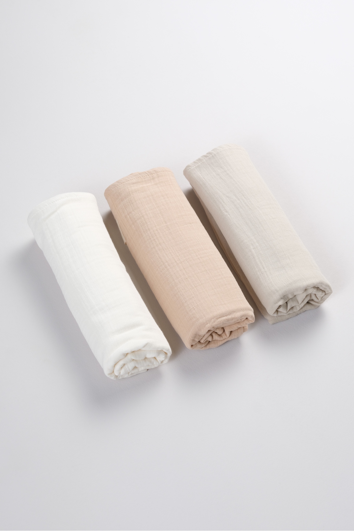 Bondberro 3 Adet Çok Amaçlı Müslin Örtü & Battaniye 2 Katlı %100 Pamuk Xl Boy 100 X 85 Cm fotoğrafı 4 (önizleme)