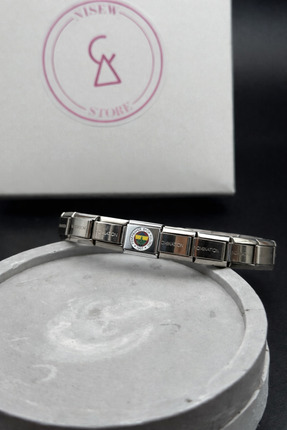 Alsem Fenerbahçe ve Galatasaray Temalı Çelik Taraftar Bilekliği , Taraftar Bi...