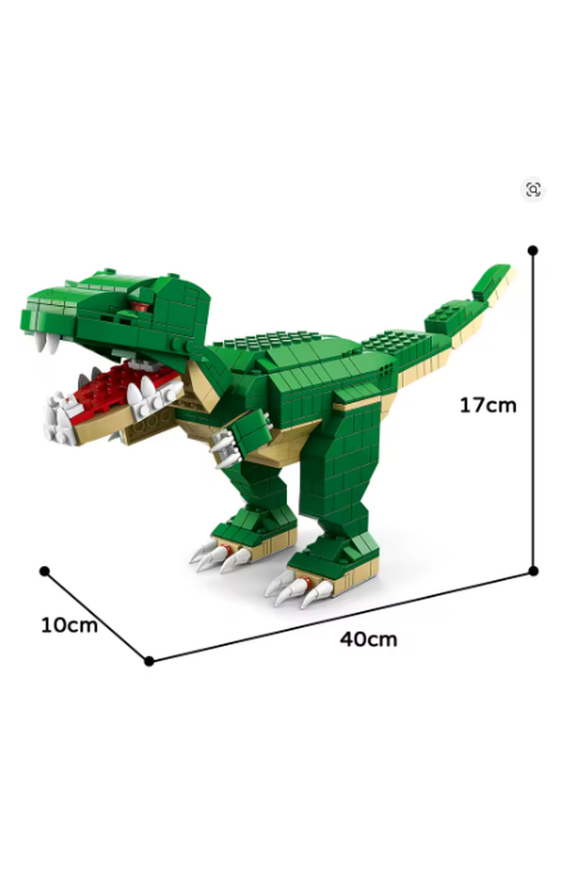مجموعه بلوک‌های ساختمانی دایناسور، ۱۰۰۰ تکه، ۶ در ۱