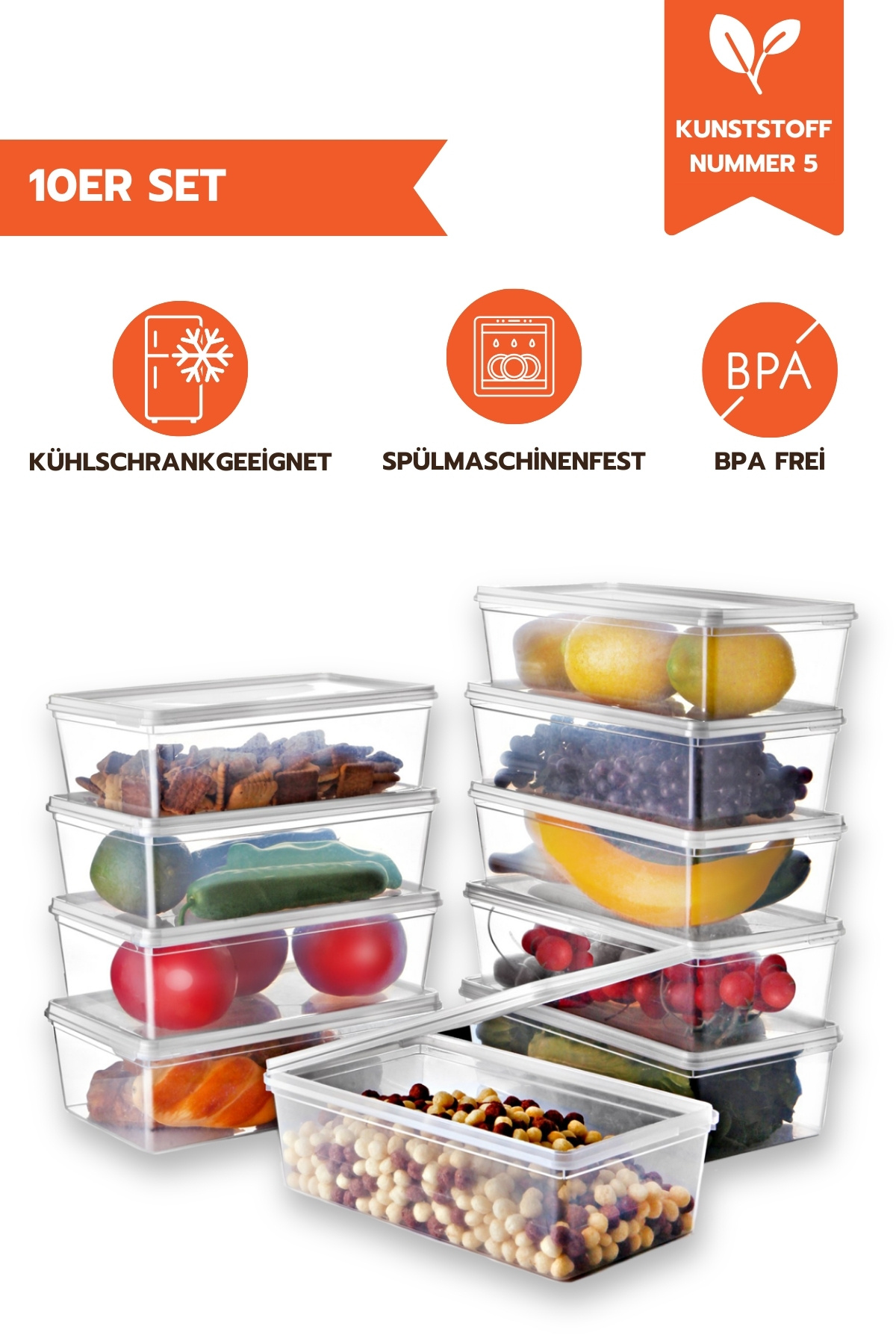 Ginza Maison 10 KUSOVÝ SAMOVÍKÝ ÚLOŽNÝ NÁDOB VHODNÝ DO HLUBOKÉ MRAZNIČKY 2 LT