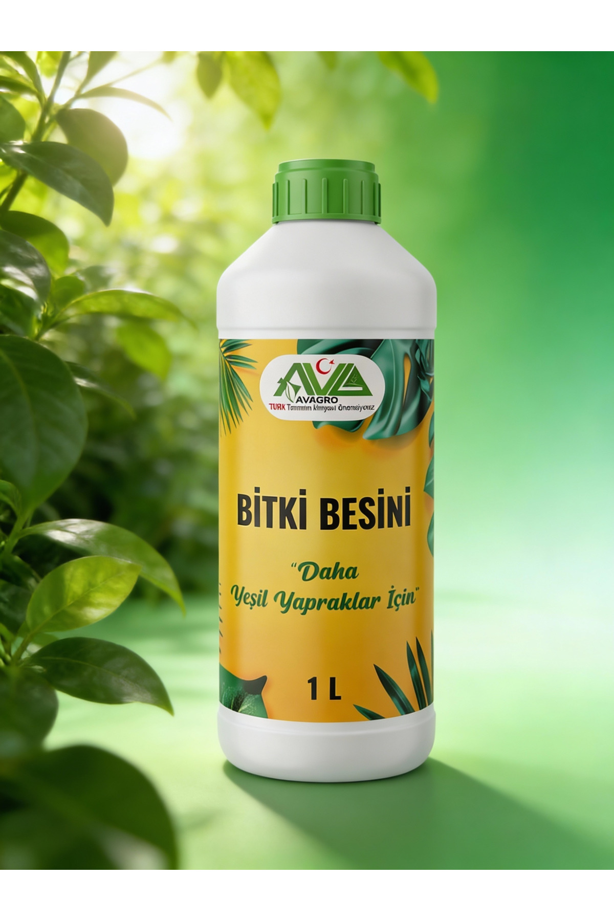 Green Leaf Plant Nutrition 1000ml Quality - Effective - Dense Deluxe Plant Vitamin Feeder Fertilizer