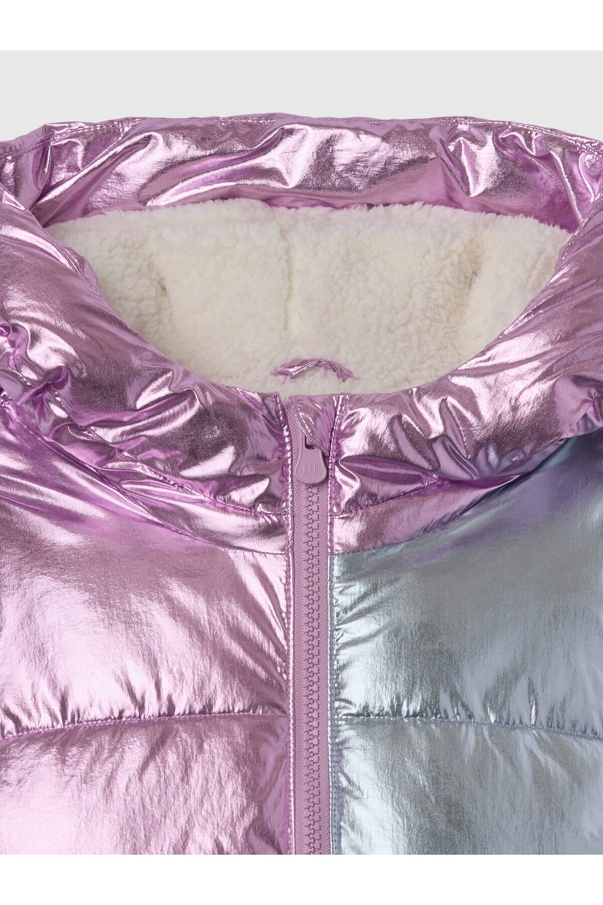 GAP Kız Bebek Çok Renkli Puffer Şişme Mont fotoğrafı 2 (önizleme)