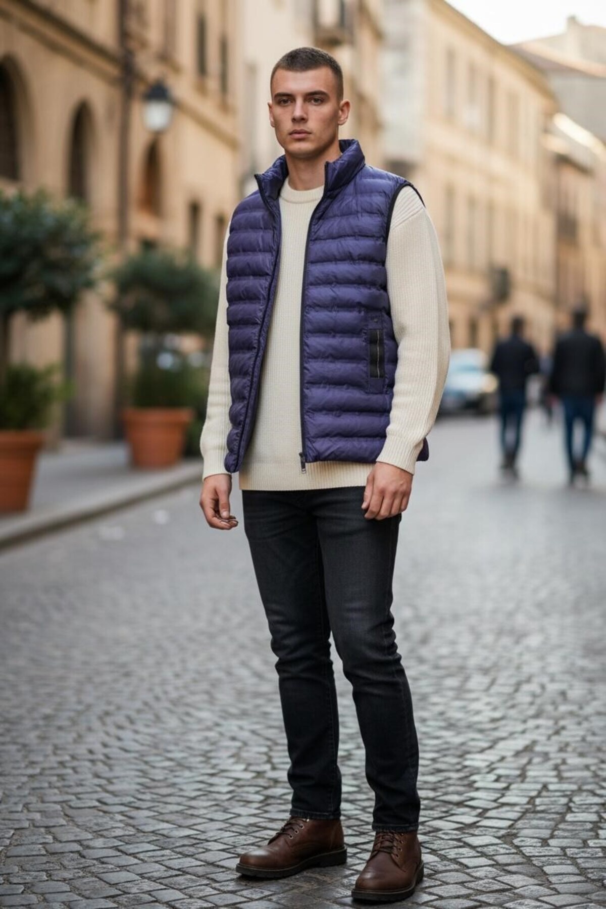 Plus Scorpion  Erkek Şişme Yelek – Suya Dayanıklı, Soğuk Geçirmez, Günlük ve Outdoor Kullanım (S–2XL) - Görsel 3