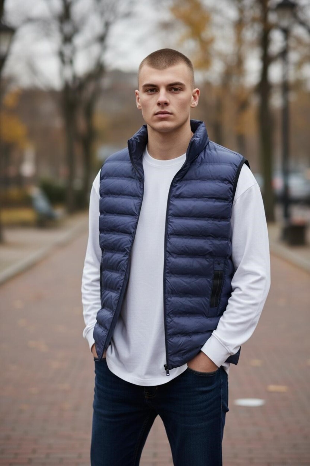 Plus Scorpion  Erkek Şişme Yelek – Suya Dayanıklı, Soğuk Geçirmez, Günlük ve Outdoor Kullanım (S–2XL) - Görsel 2