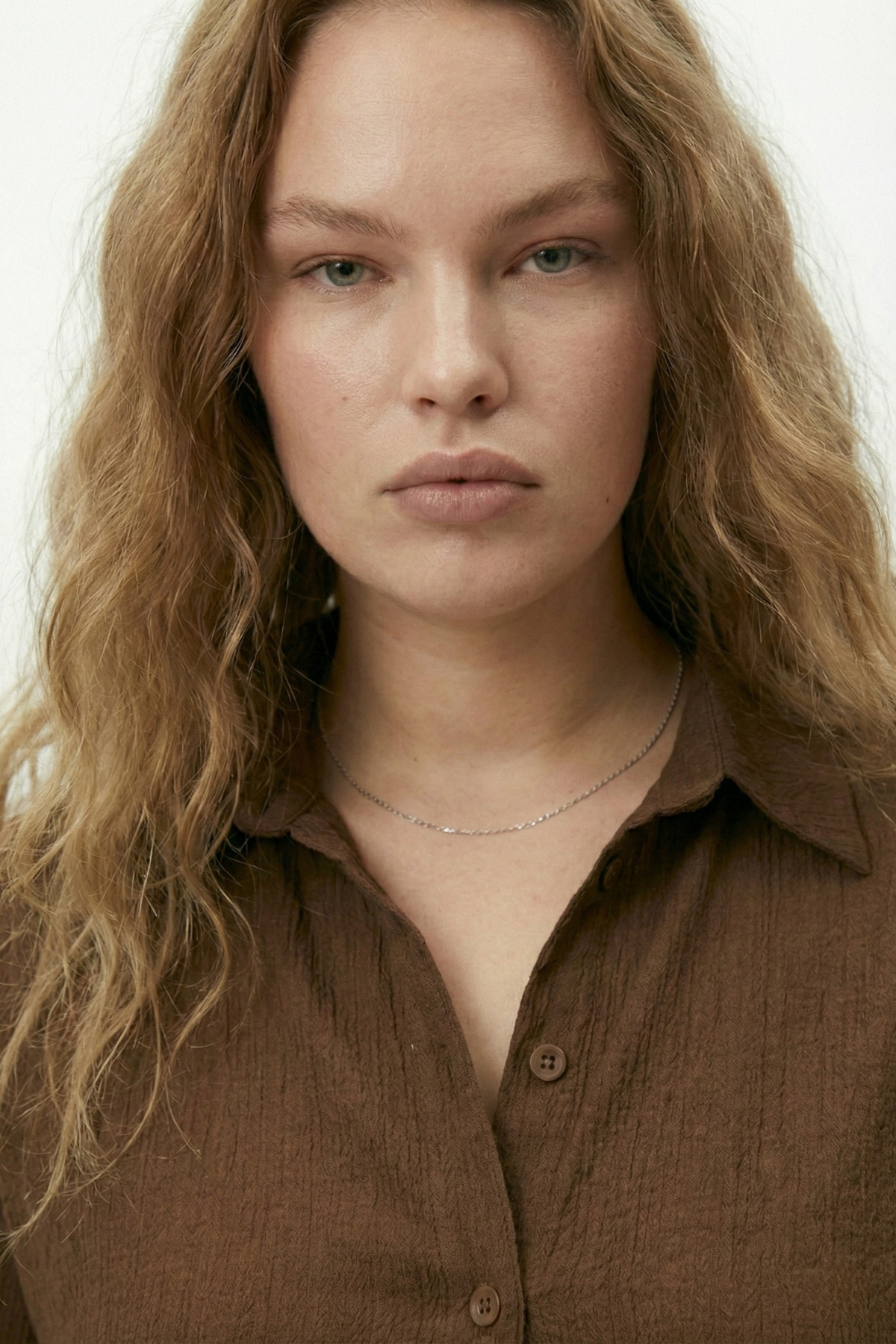 şuranur  Bürümcük Gömlek Yaka Düğmeli Alt Üst Takım Tesettüre Uygun 2XL 6XL - Görsel 5