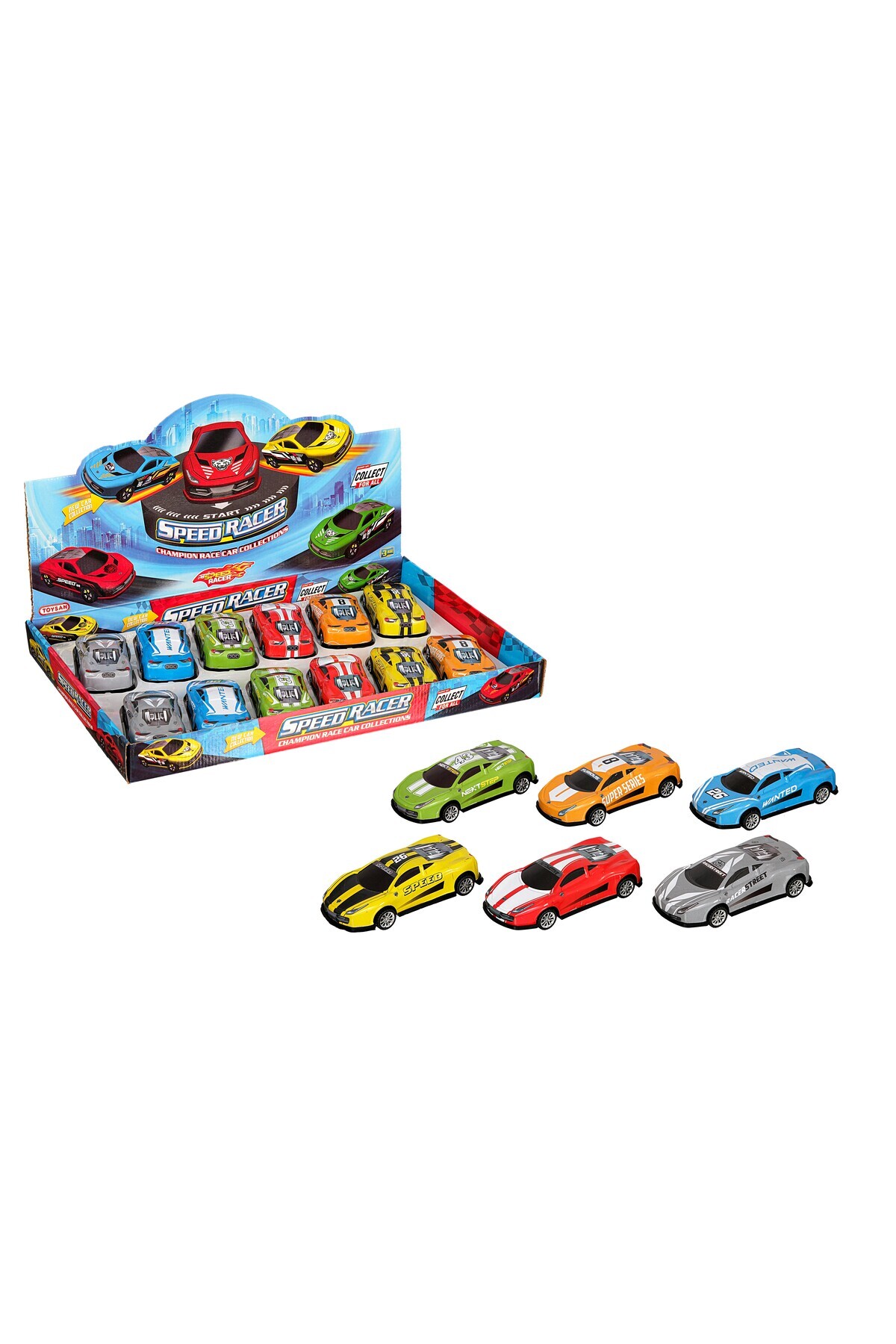 Toysan 1/32 Ölçekli Metal Çek Bırak Sport Araba Oyuncak - Fiyatı