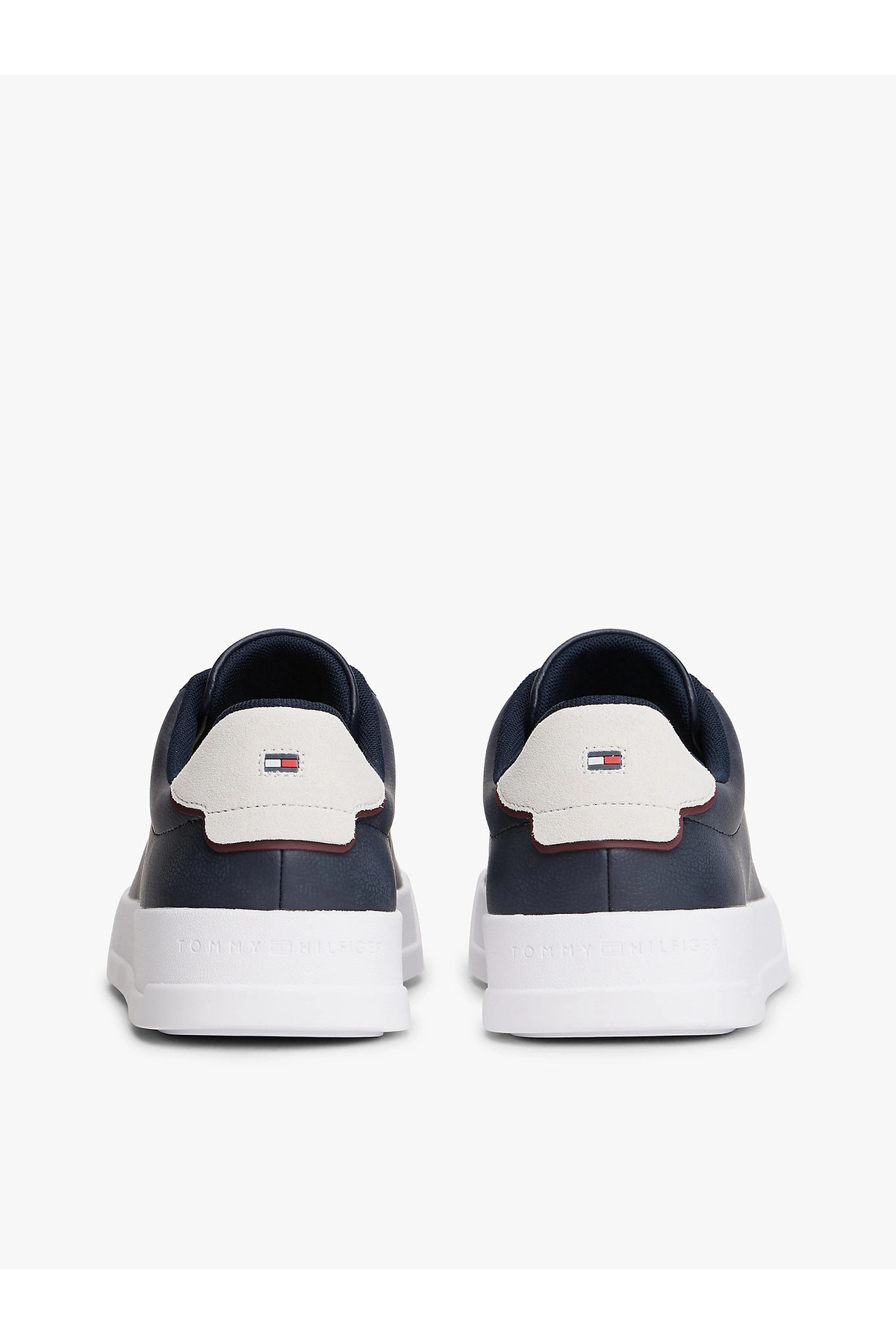 Tommy Hilfiger  TH COURT LTH DETAIL ESS Erkek lacivert Sneaker FM0FM05367DW5 - Görsel 3