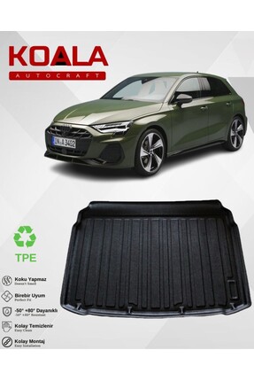 KoalaOtoTekstil Audı A3 Uyumlu Sportback (alt) Bagaj 2020 Sonrası 3d Bagaj Ha...