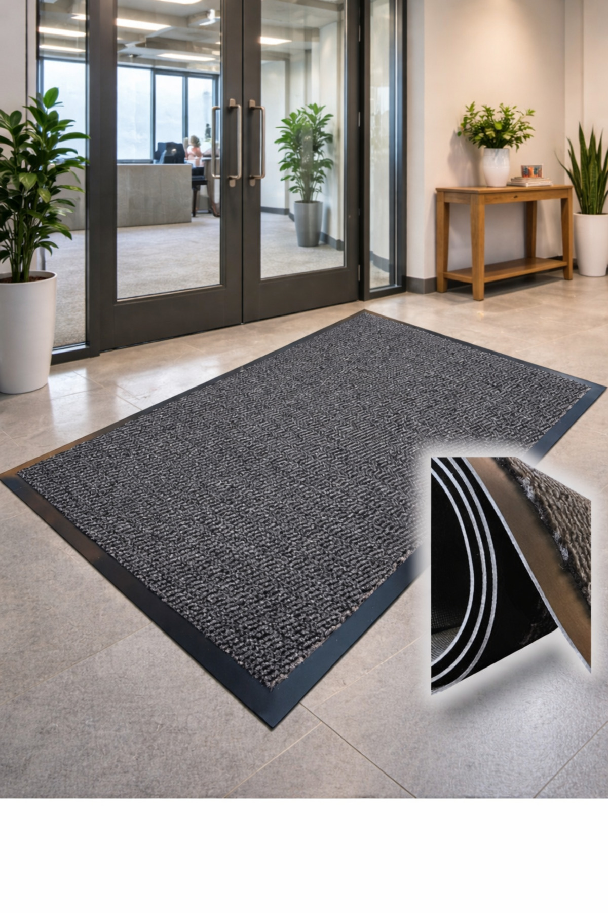5 Separate Size Options , Dehumidifier and Dust Remover Mat Workplace Mat Indoor and Outdoor Mat Entrance Mat Door Front Mat