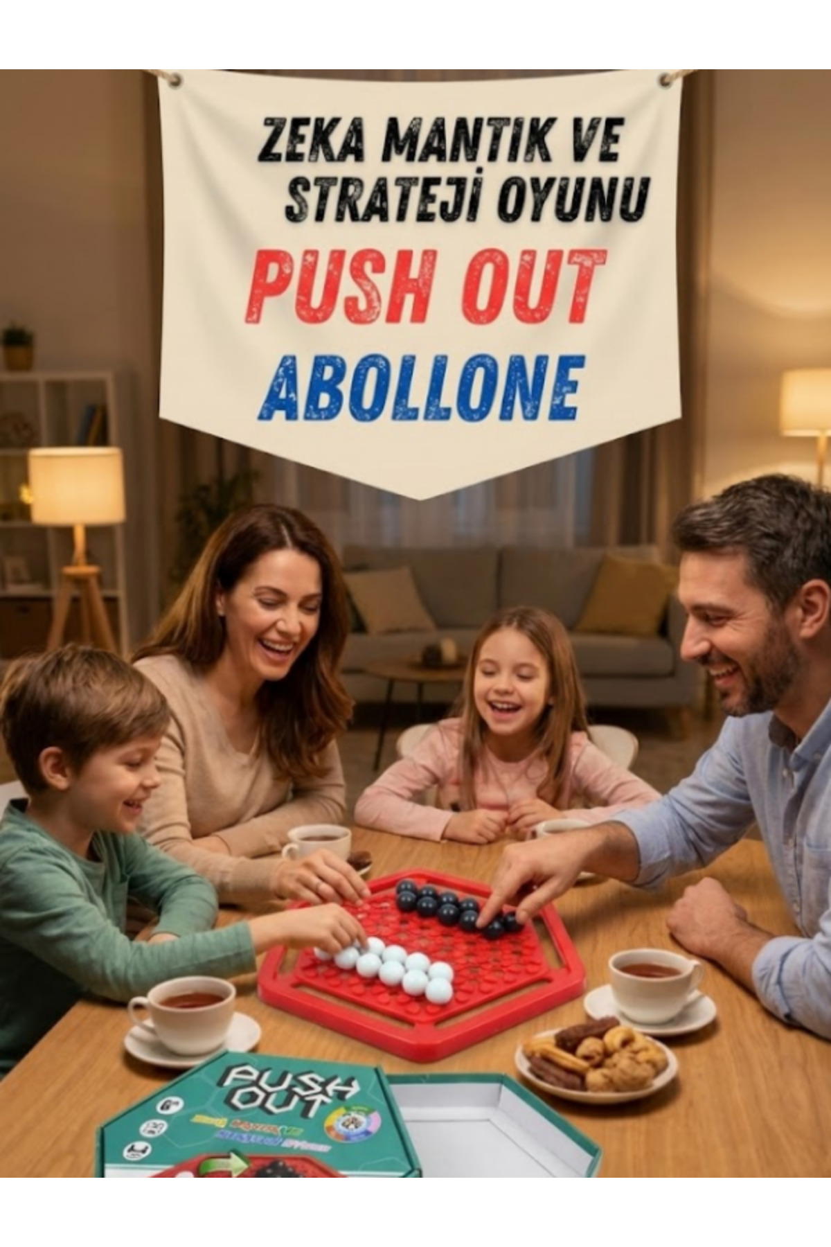 OYUNKAFASI PUSH OUT - ABOLLONE ZEKA MANTIK VE STRATEJİ OYUNU