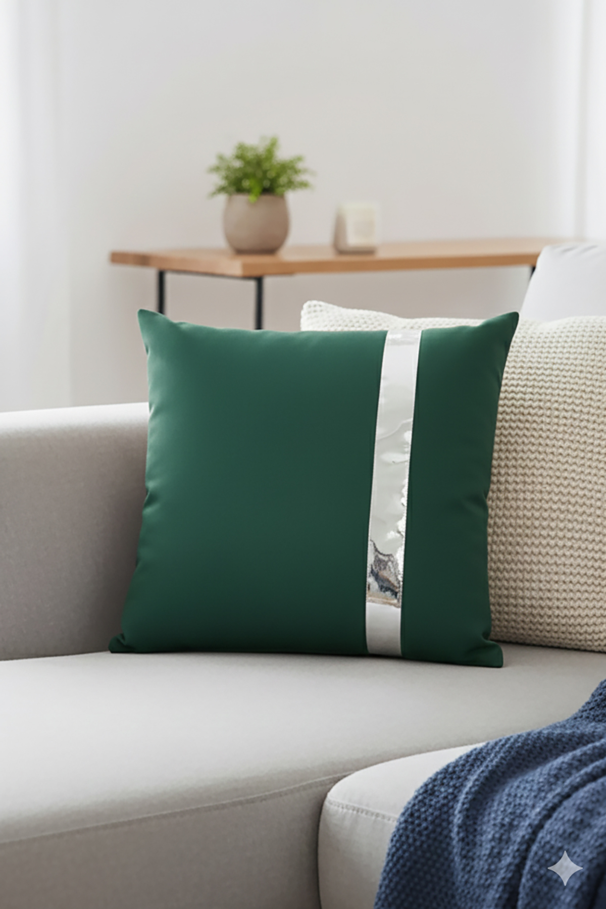 Mirror Skin Stain Resistant Cushion & Pillowcase