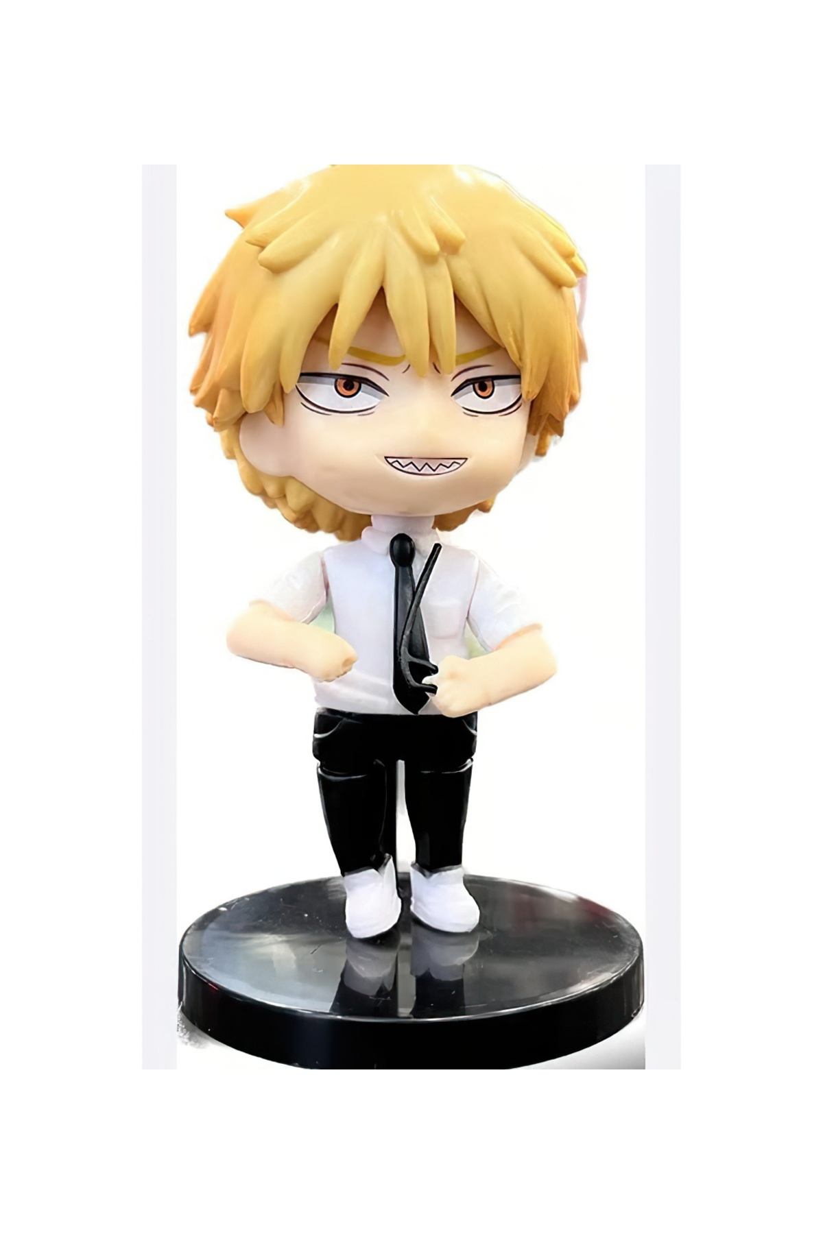 Testere Adam FG KONNİCHİWA CHAİNSAW MAN TESTERE ADAM DENJİ FİGÜR pvc 9-10 cm ...