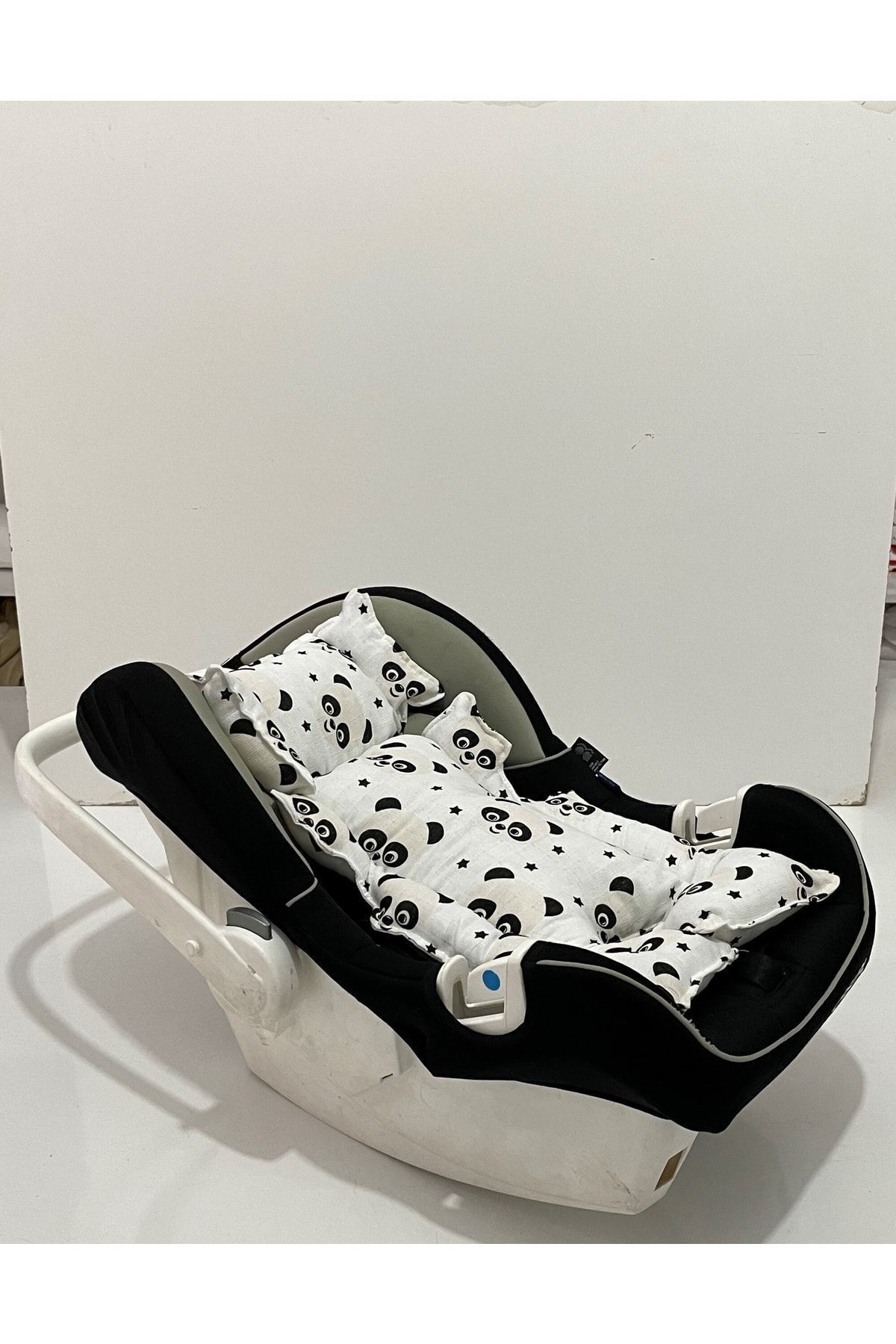 Babycitytr %100 Pamuk Çok Amaçlı Çift Katlı Müslin Puset Örtüsü & Minderi fotoğrafı 3 (önizleme)