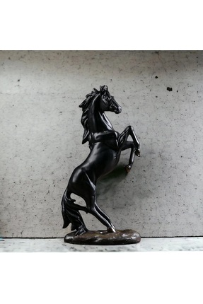 be art you Dekoratif Şahlanan At Heykeli